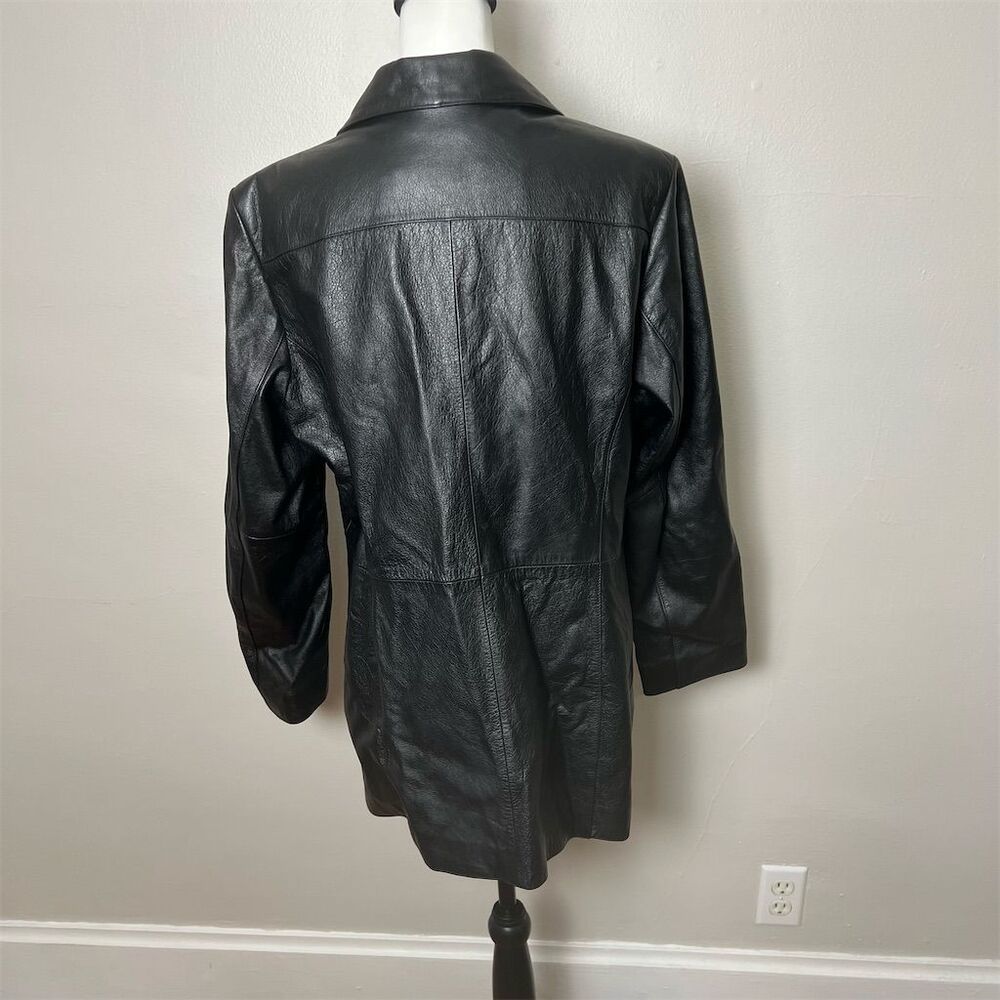 Wilsons Leather Women's Black Basic Jacket Size L… - image 5